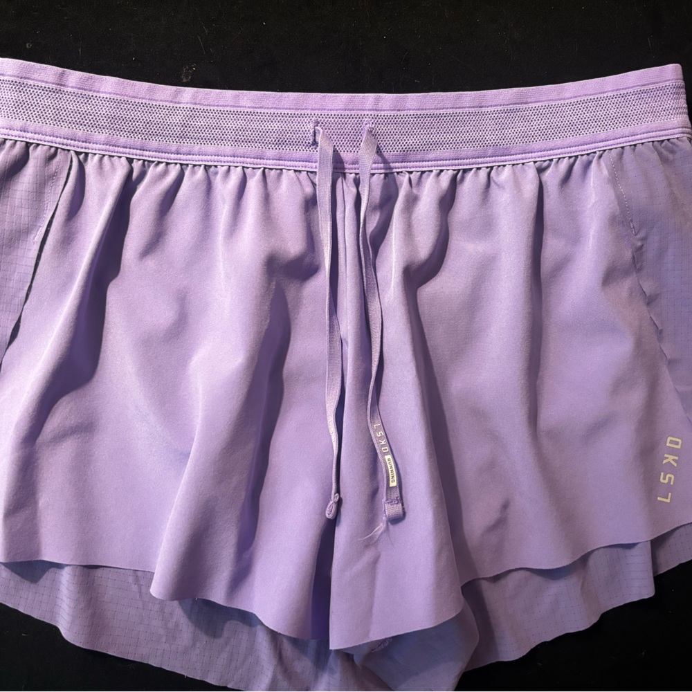 LSKD purple running shorts